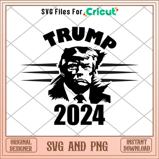 President Donald trump 2024 SVG