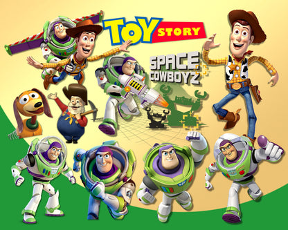 Toy story Clipart PNG bundle