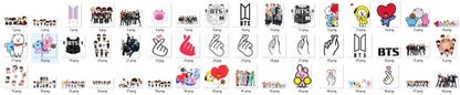 Quality BTS music Kpop PNG Bundle
