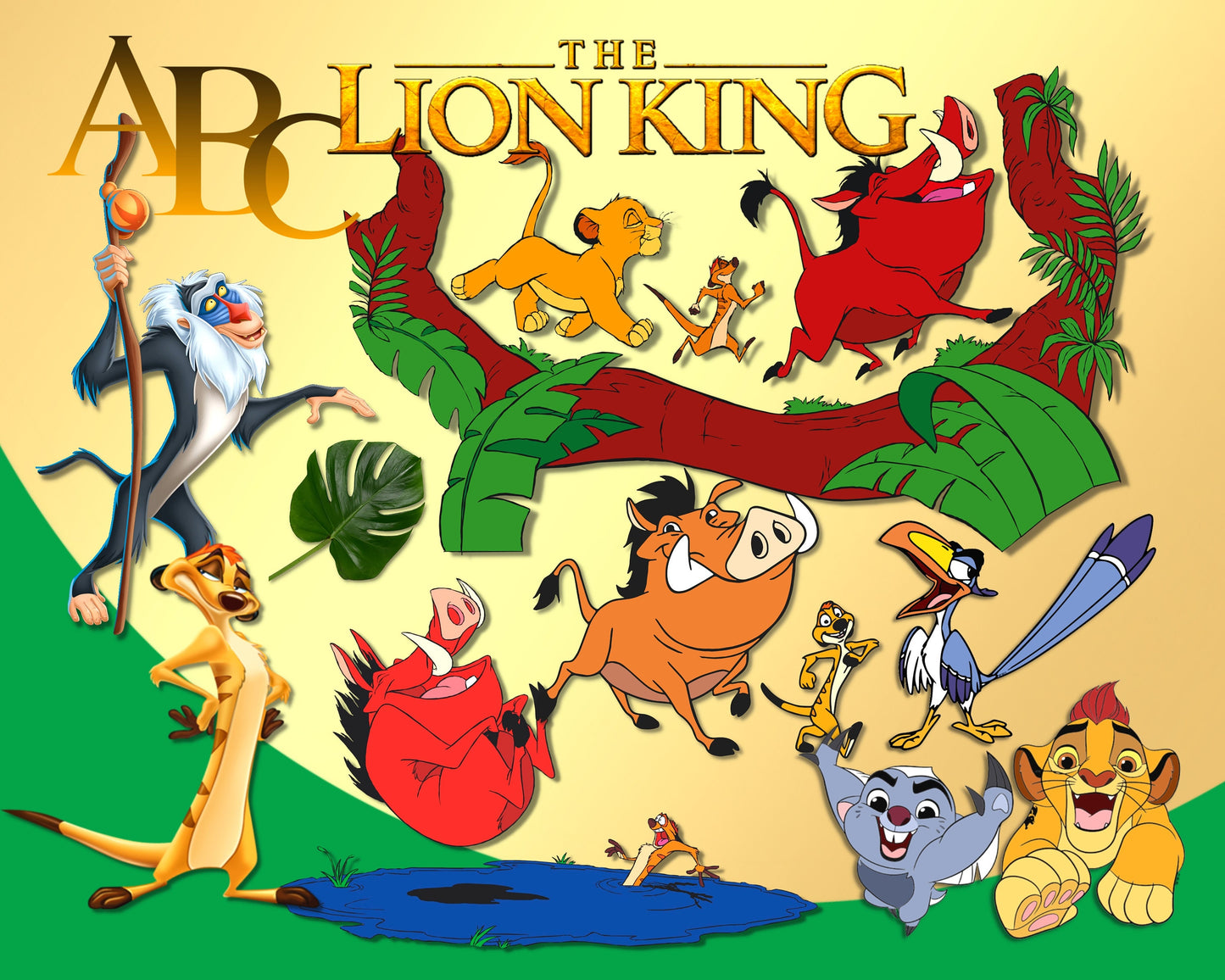 Lion King Clipart PNG bundle