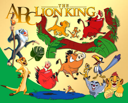Lion King Clipart PNG bundle