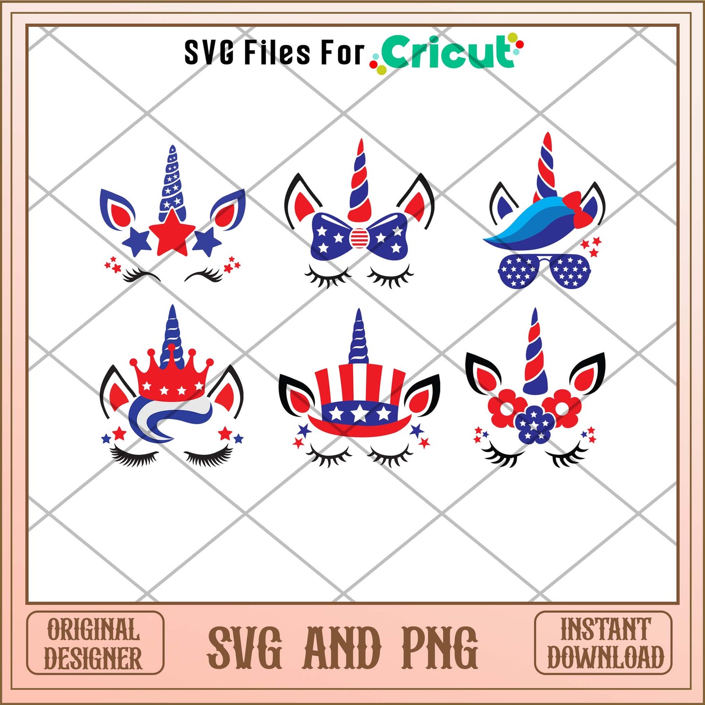 4th of July unicorn svg bundle, USA day svg - Svgfileforcricut 