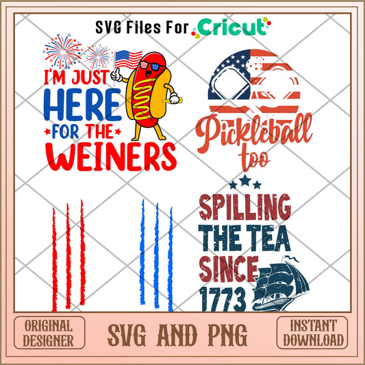 4th of july svg bundle, USA day svg - Svgfileforcricut