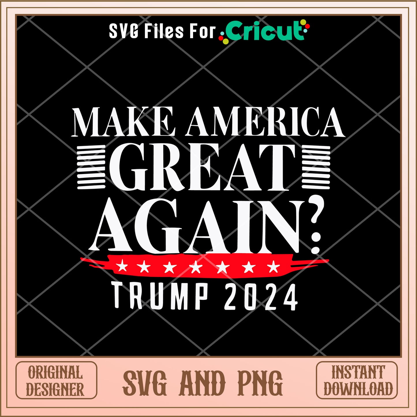 Make america great again SVG