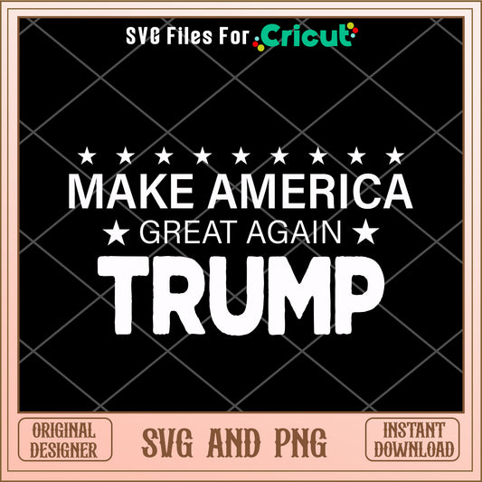 Make america great again trump SVG design