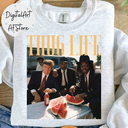 Trump thug life PNG bundle