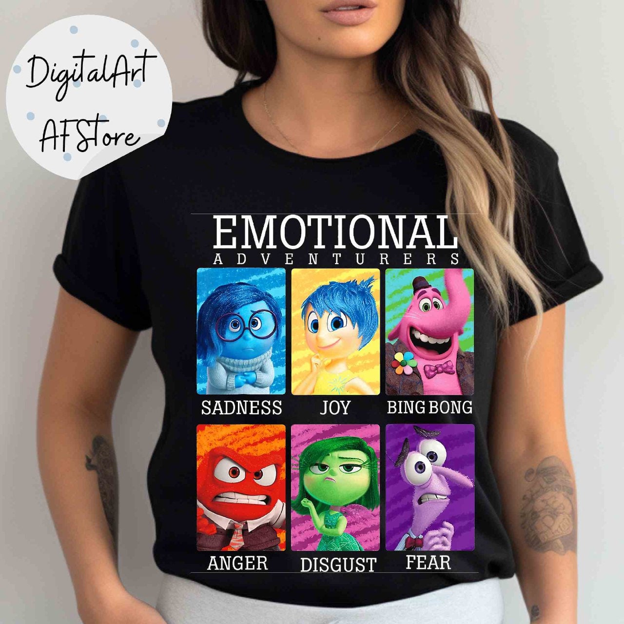 Mixed Emotions inside out PNG bundle