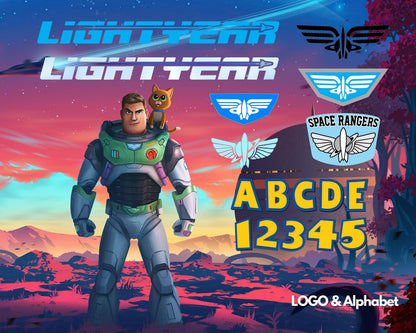 Lightyear Clipart SVG, PNG bundle
