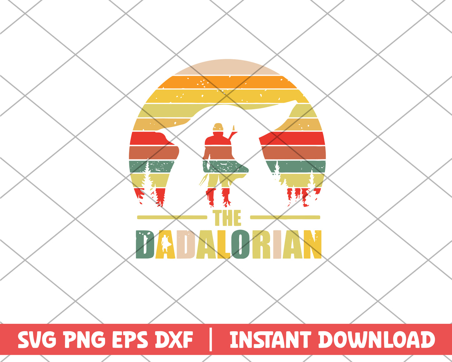 The dadalorian svg