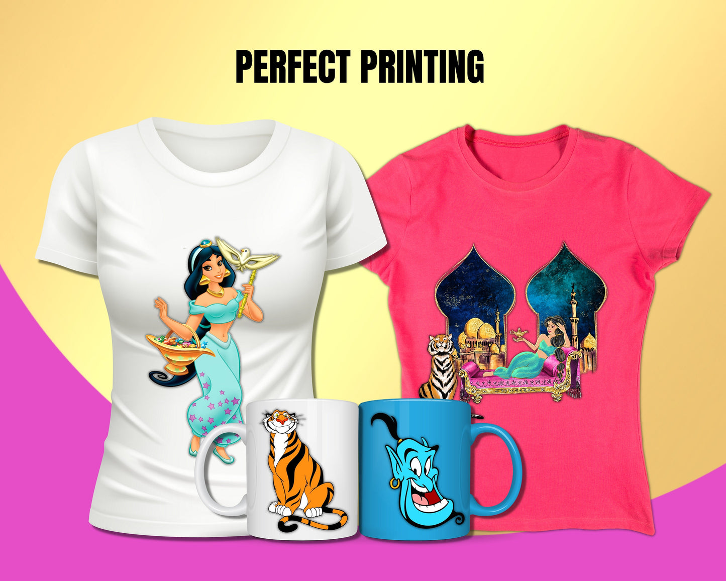 Aladdin Clipart bundle svg, Disney svg png bundle