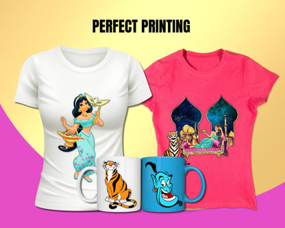 Aladdin Clipart bundle svg, Disney svg png bundle