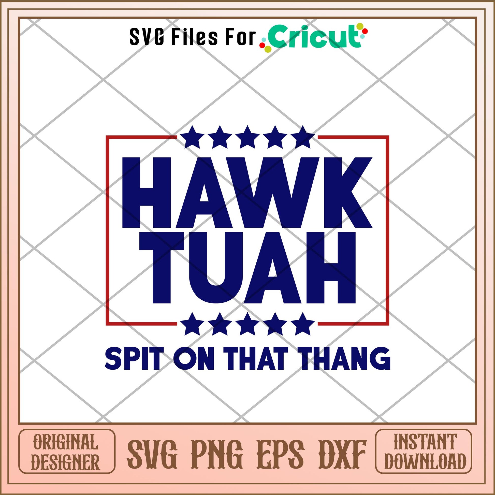 Hawk tuah spit on that thang svg