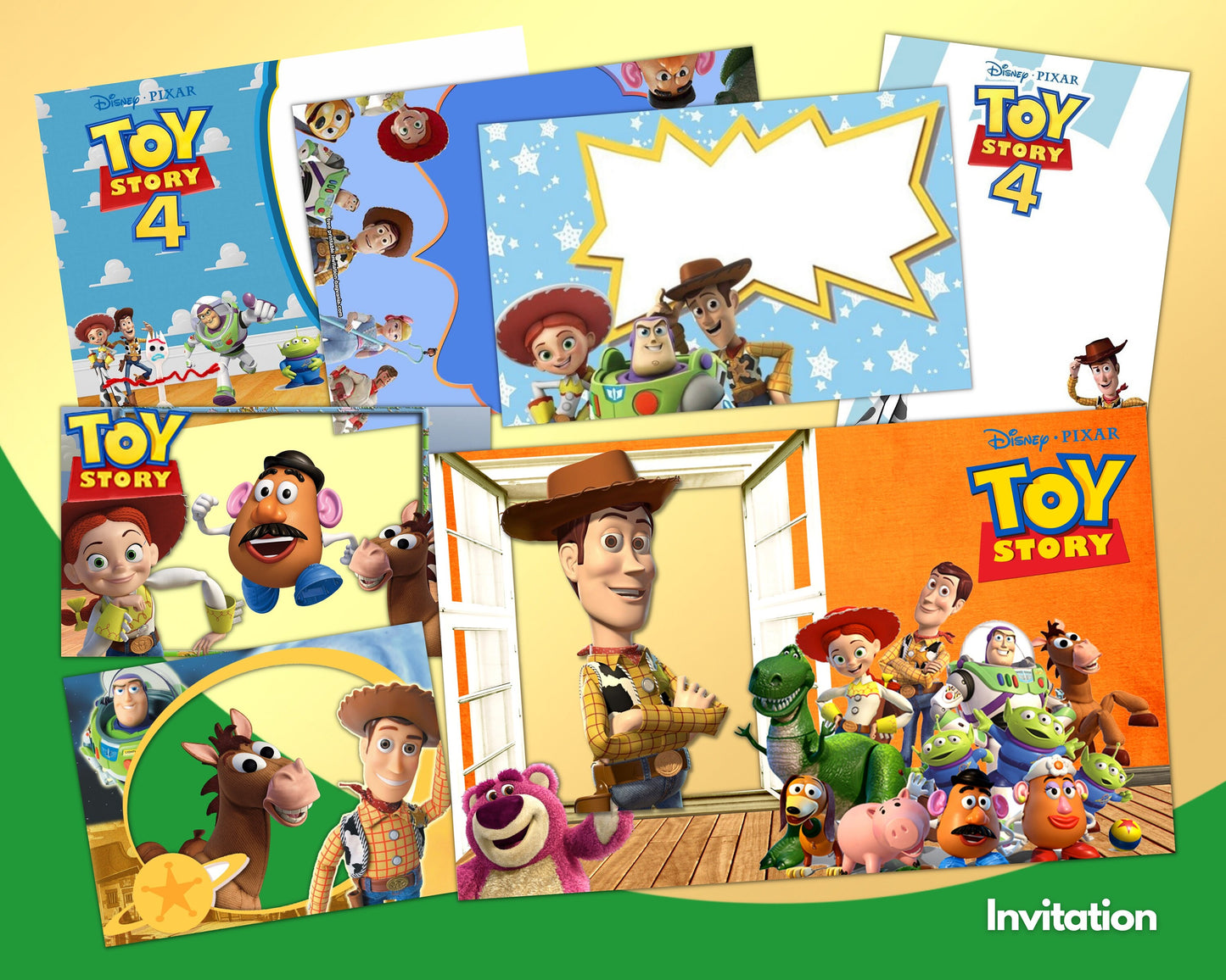 Toy story Clipart PNG bundle