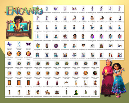 Encanto Clipart PNG bundle