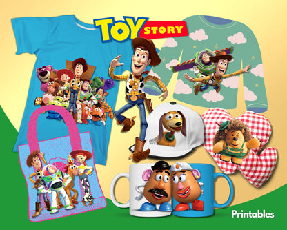 Toy story Clipart PNG bundle