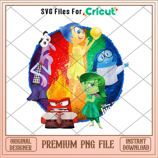 Main Emotions disney Inside out 2 png