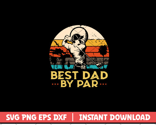 Best Dad by Par svg