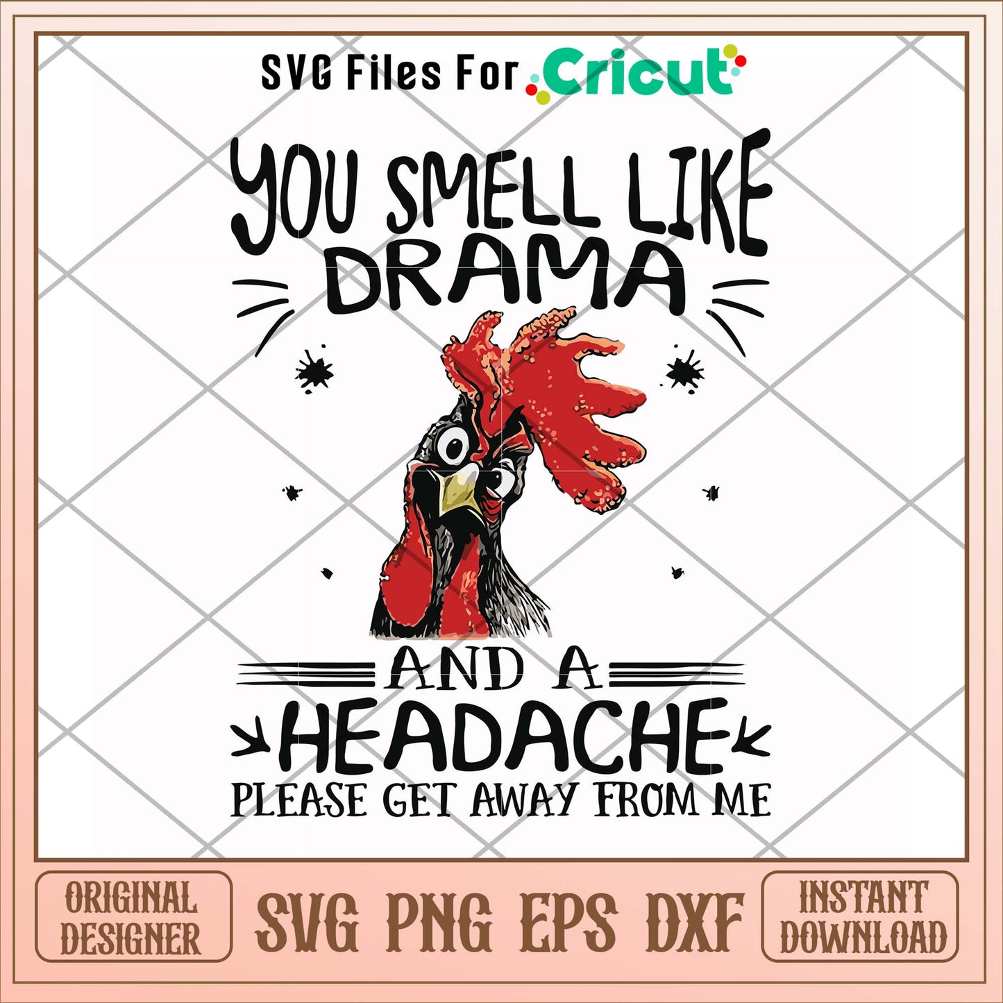 A headache please get away from me cock svg, get away svg, funny svg