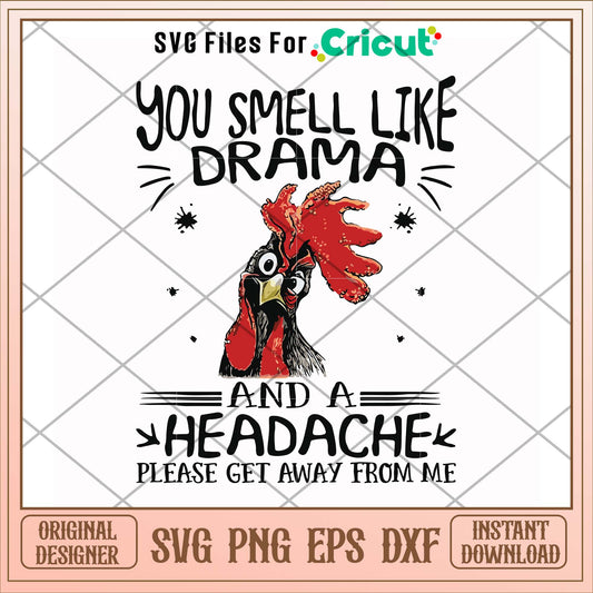 A headache please get away from me cock svg, get away svg, funny svg