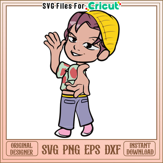 Abby character svg, kpop band svg, kpop demon hunters svg