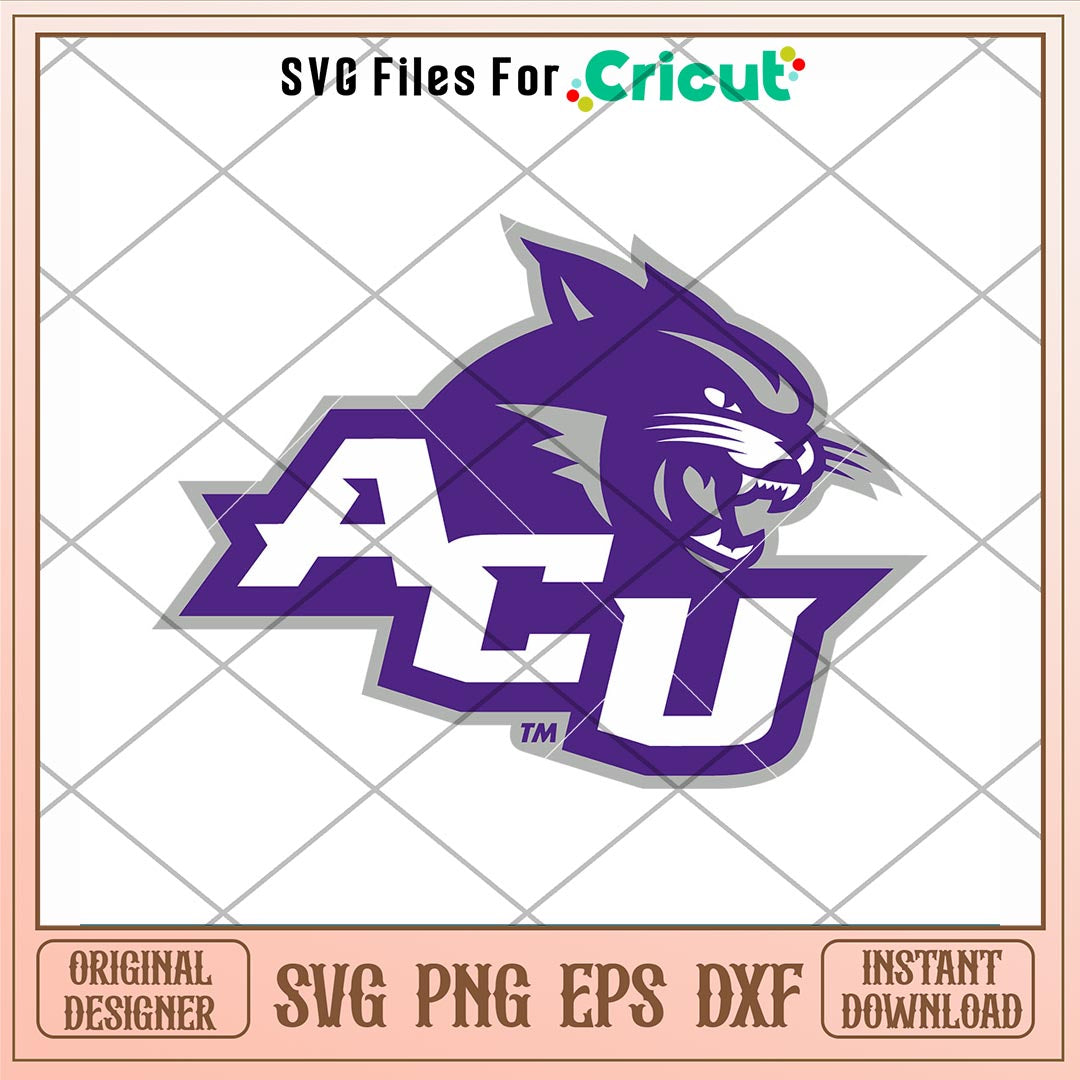 Abilene Christian Wildcats Logo Svg, Abilene Christian Wildcats Svg, NCAA Svg