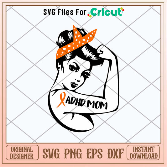 Adhd Support Awareness Svg-Svgfilesforcricut