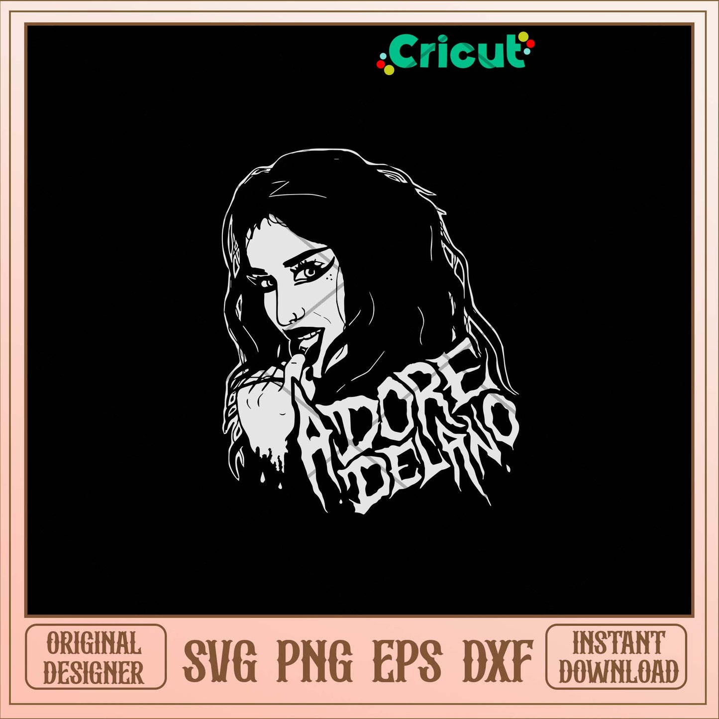 Adore Delano Svg-Svgfilesforcricut