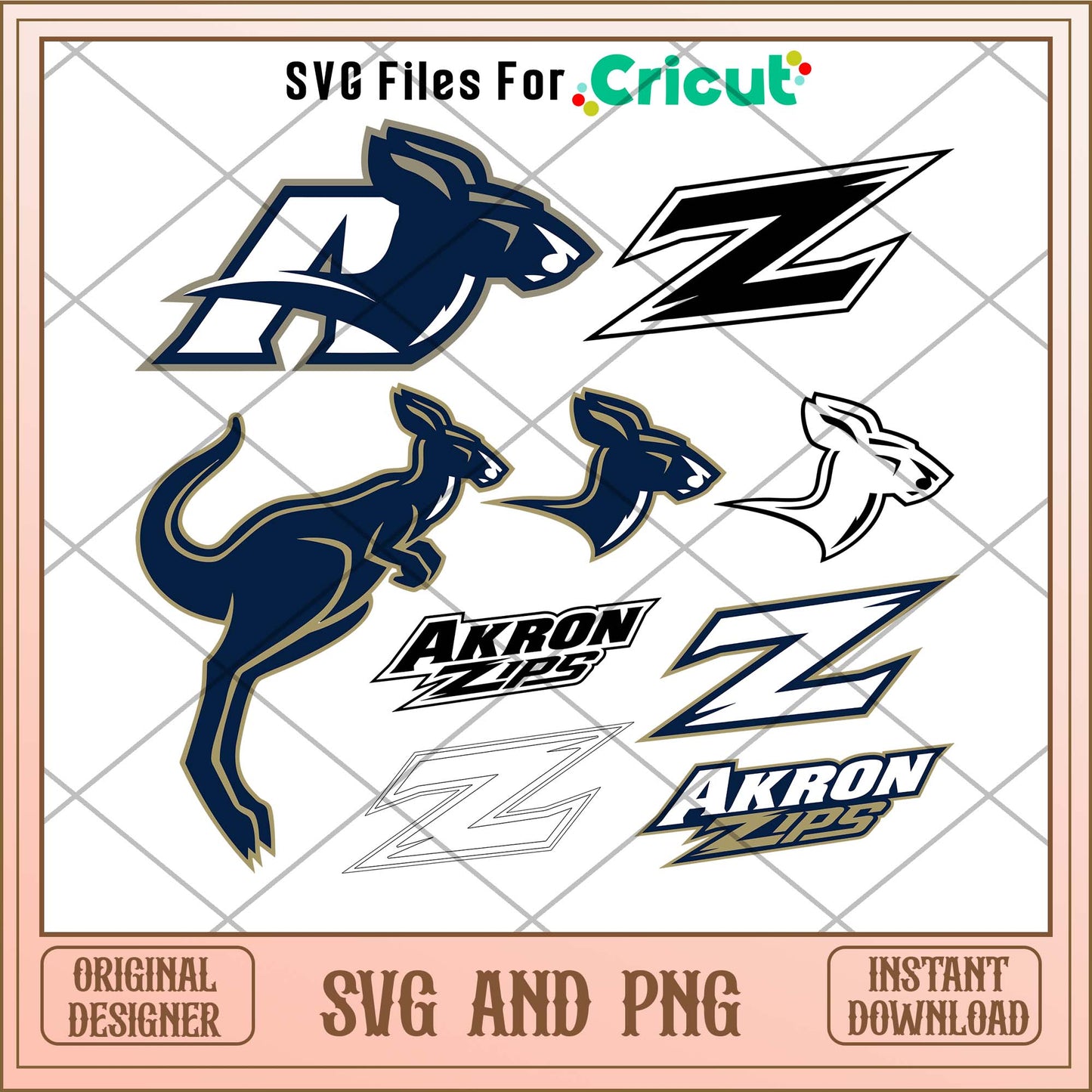 Akron Zips team sports svg bundle, Sport svg - Svgfileforcricut