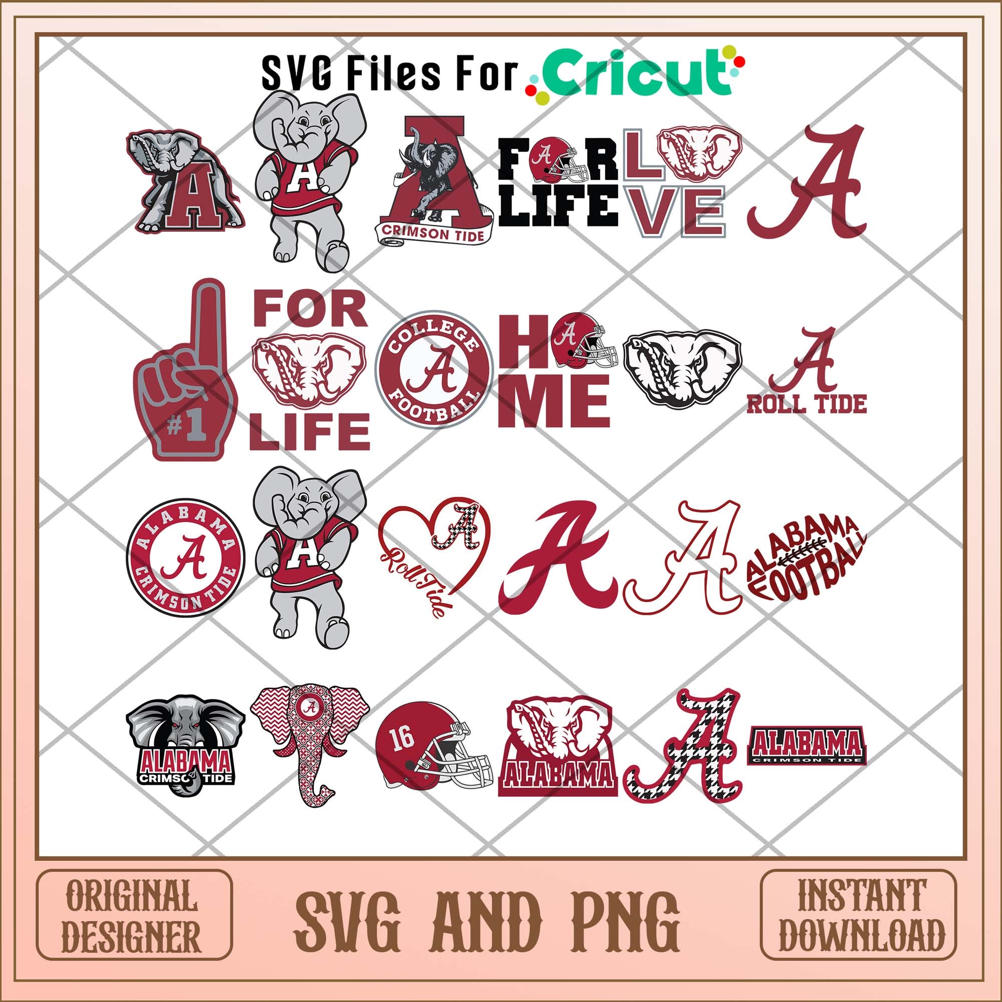 Alabama Crimson Tide svg, Alabama Crimson Tide svg bundle, NCAA svg ...