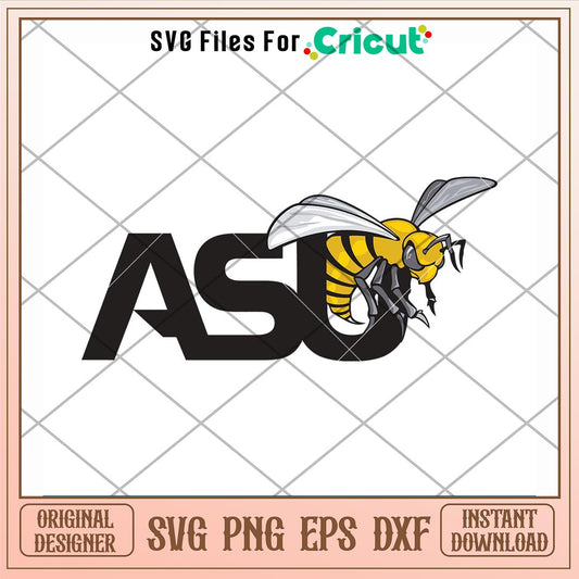 Alabama State Hornets Logo Svg, Alabama State Hornets Svg, NCAA Svg