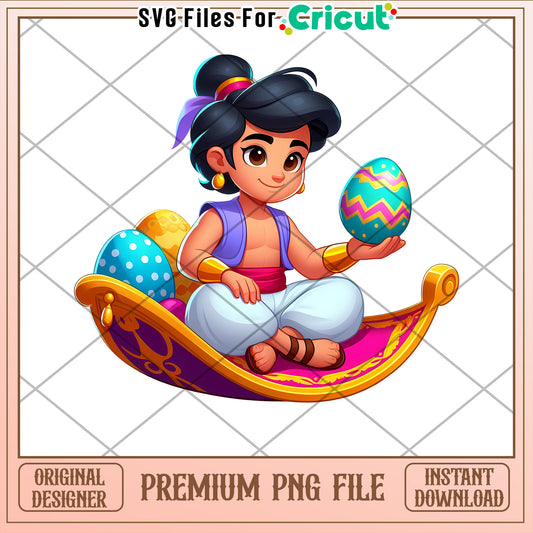 Aladdin Easter PNG Instant Download