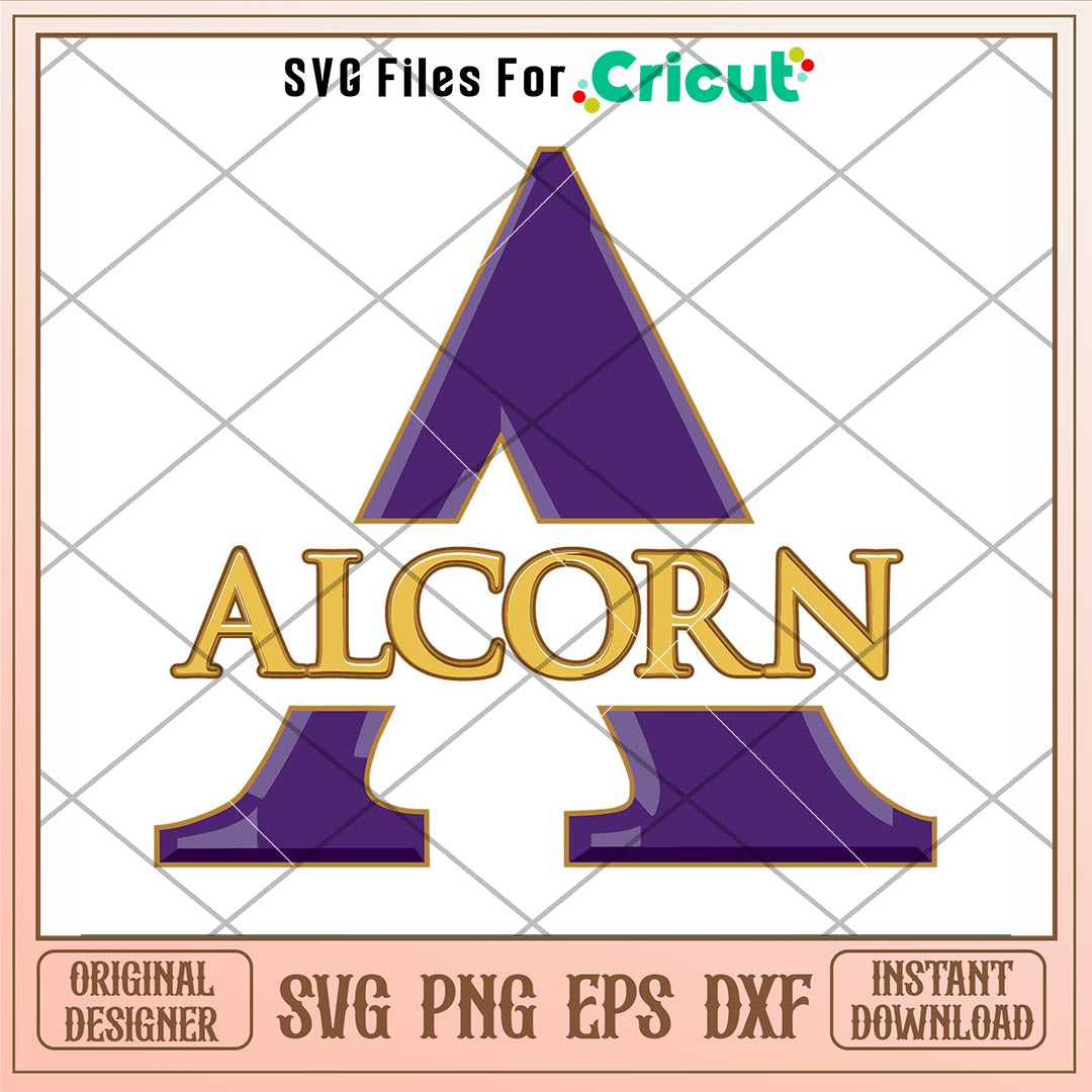 Alcorn State Braves Logo Svg, Alcorn State Braves Svg, NCAA Svg