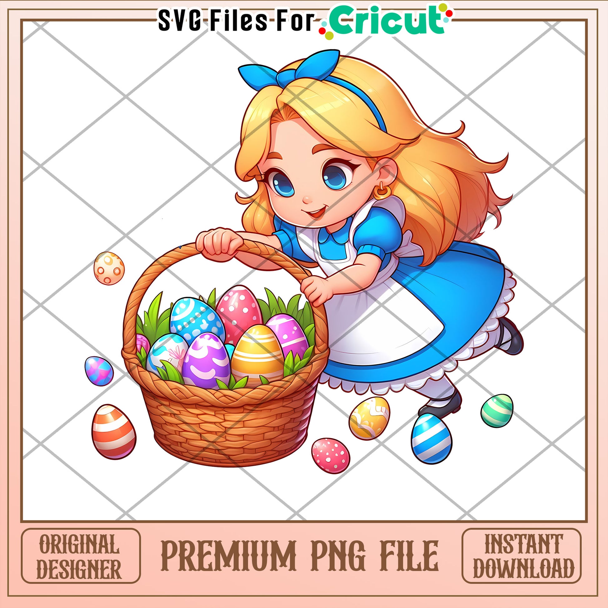 Alice Easter PNG Cute Premium Download