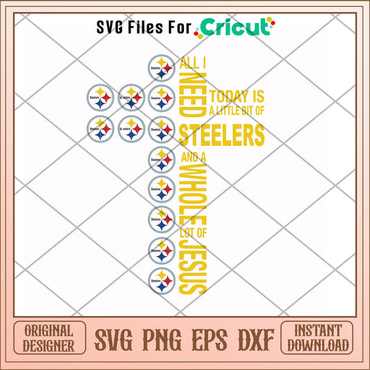 All I need today is a little bit of Steelers svg, Steelers svg, new nfl svg
