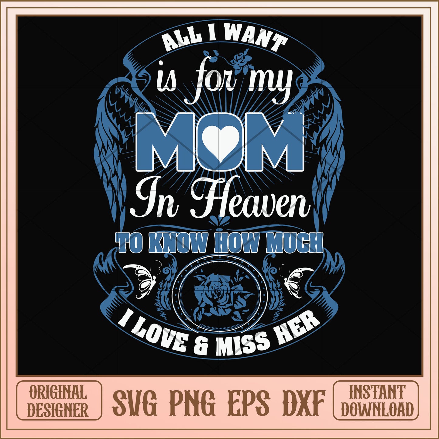 All I want is for my mom svg, my mom svg, funny svg