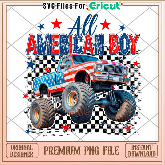 All american boy png, independence vibes png, patriotic theme png
