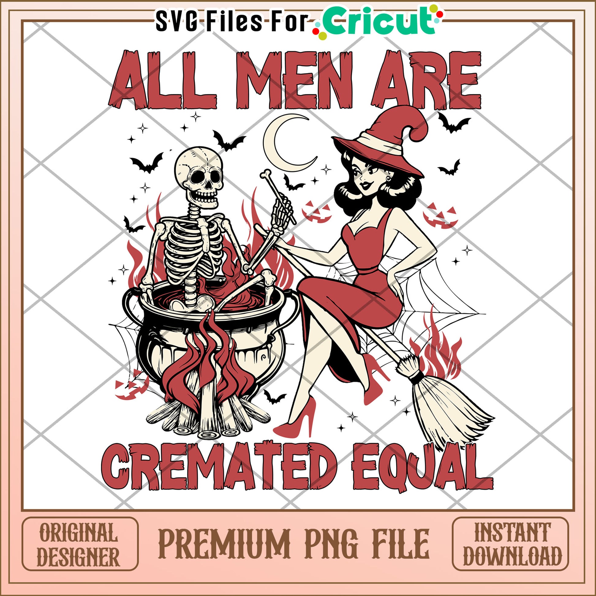 All men are gremated equal png, trick or treat  png, halloween quotes png