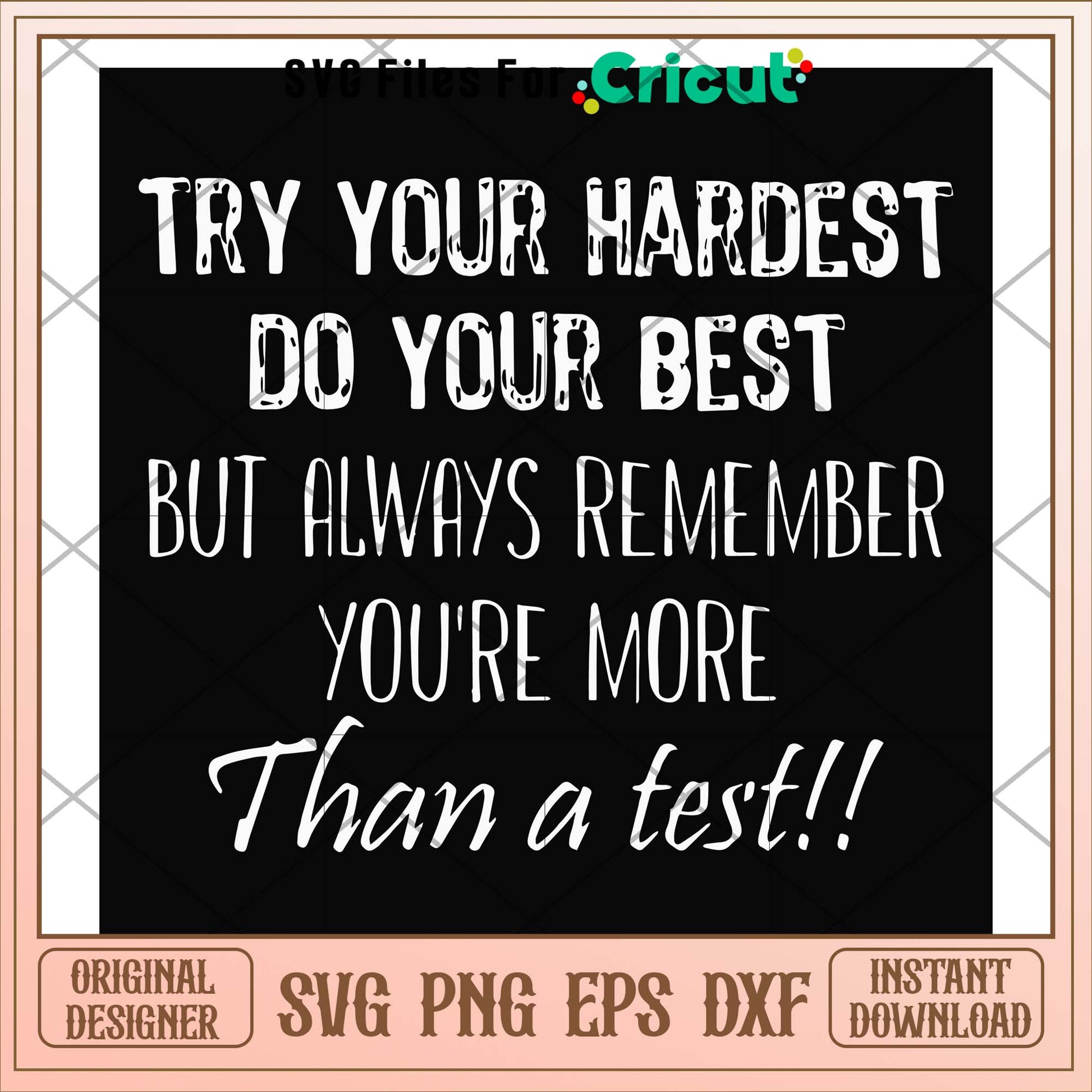 Always remember you're more than a test svg, test svg, funny svg