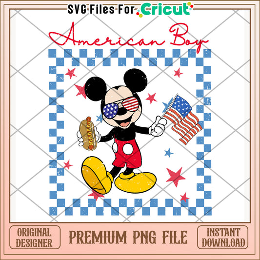 American boy png, patriotic design png, usa theme png