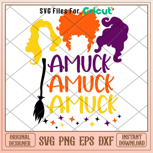 Amuck Amuck Amuck, Amuck Svg