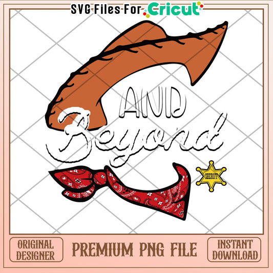 And Beyond Cowboy Hat PNG