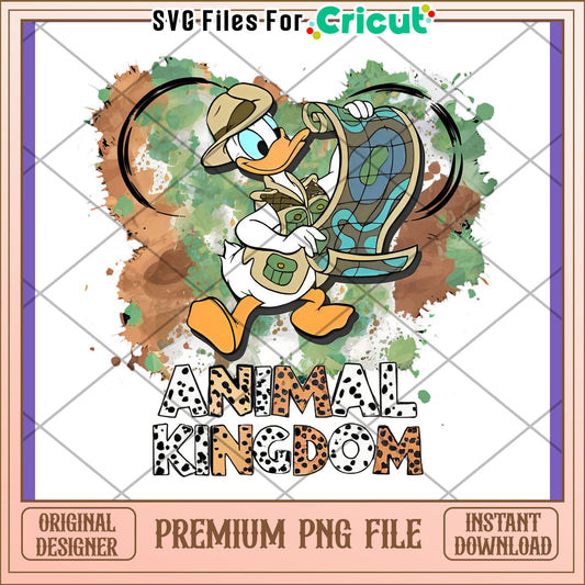 Animal Kingdom Duck Explorer PNG Design Download