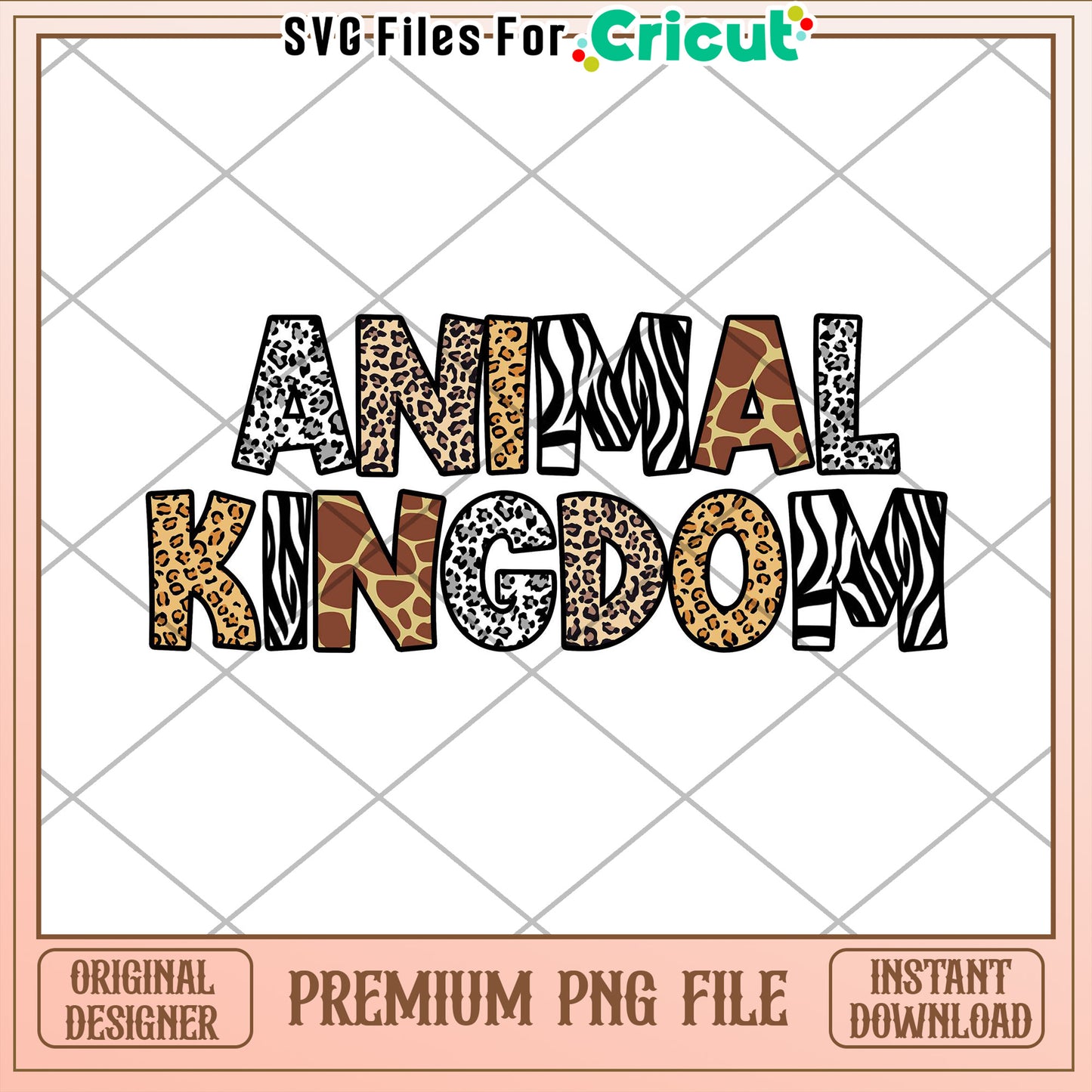 Animal Kingdom PNG Design
