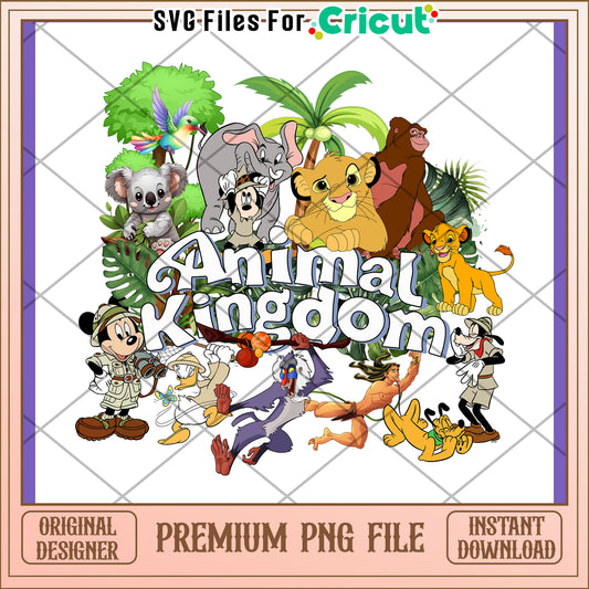 Animal Kingdom PNG Design Download