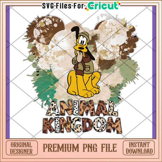 Animal Kingdom PNG Design Featuring Cute Character