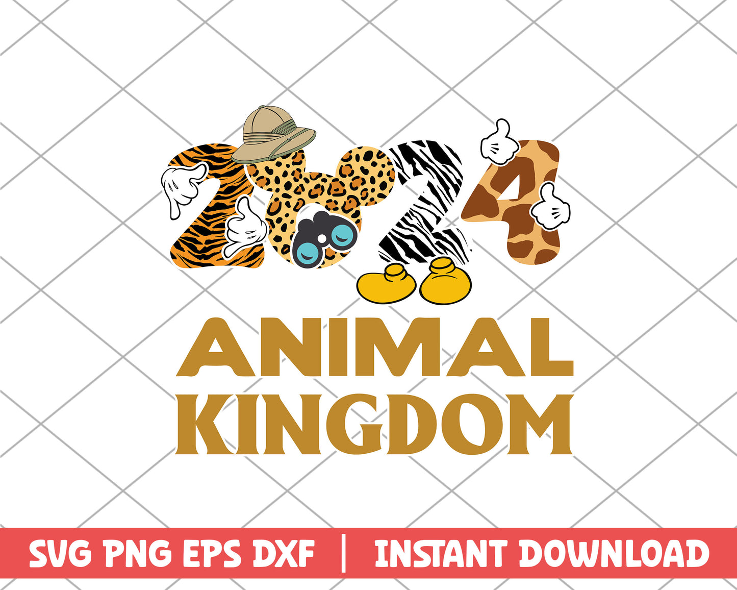 Animal kingdom 2024 disney svg