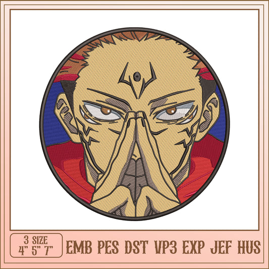 Anime Embroidery Design Patch