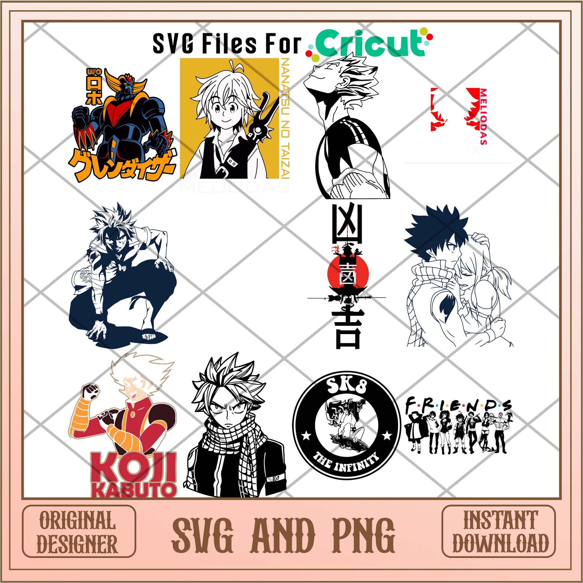 Anime Fairy tail svg bundle, Anime bundle - Svgfileforcricut