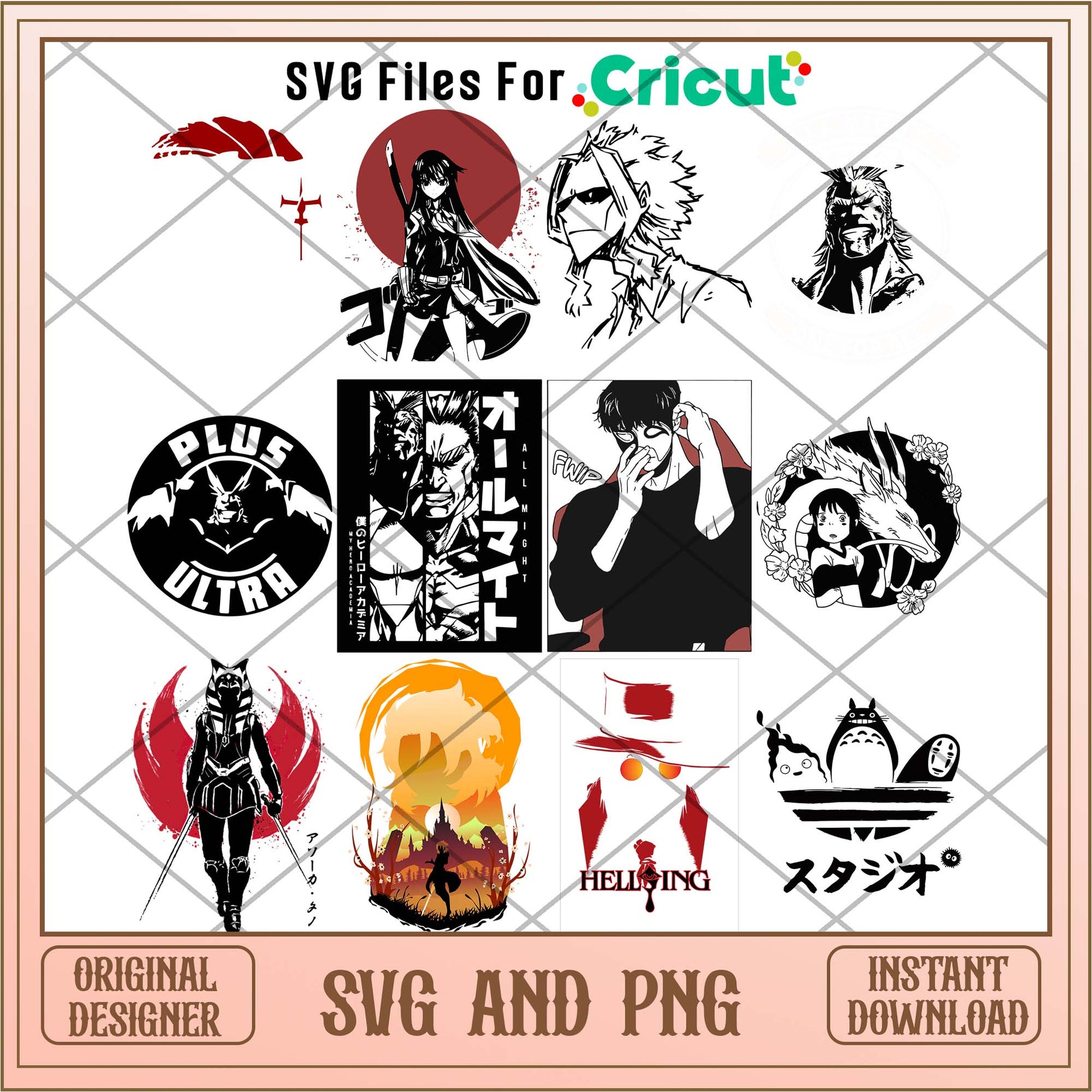 Anime Ackerman Clan svg bundle, Anime bundle - Svgfileforcricut