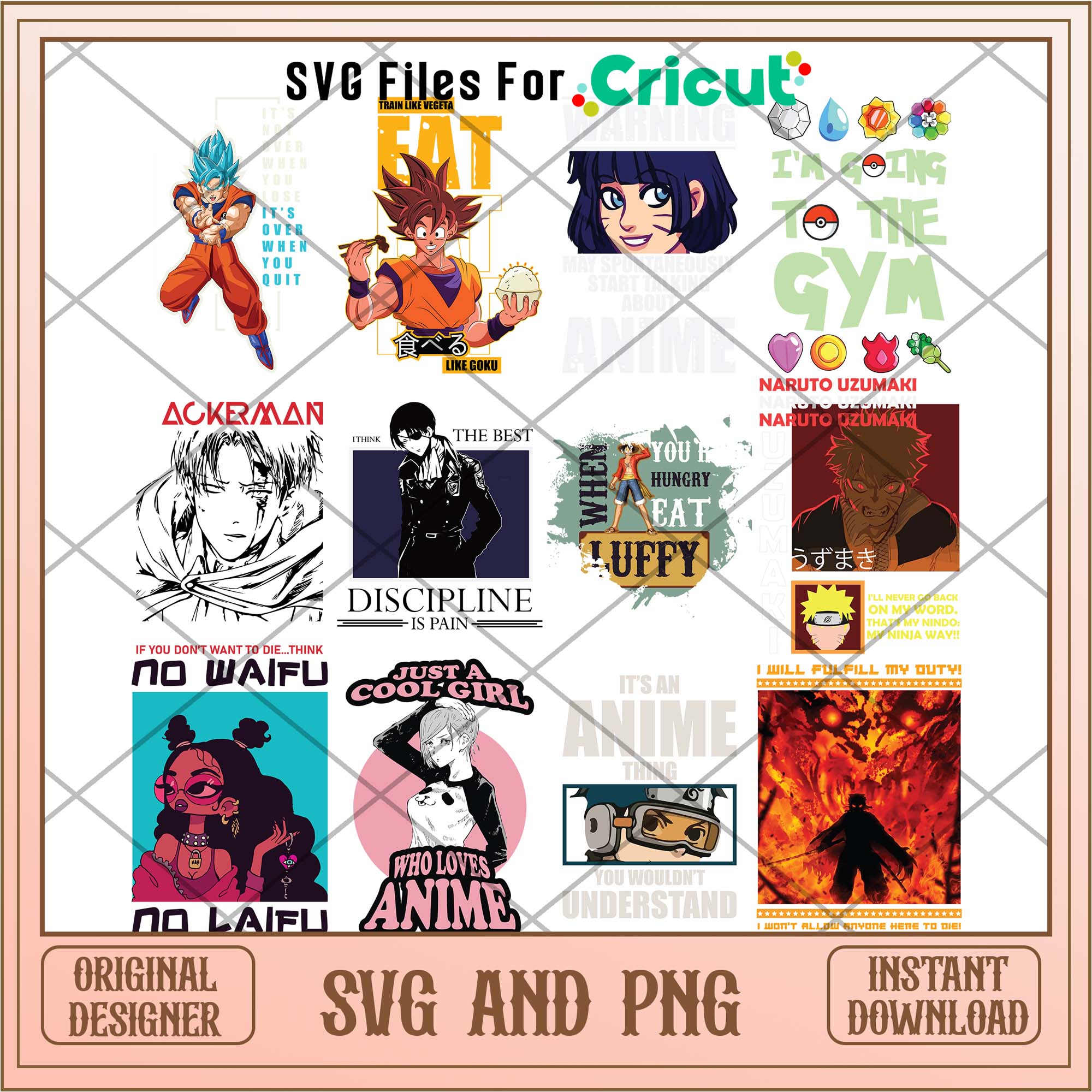 Anime It's an Anime thing svg bundle – svg files for cricut